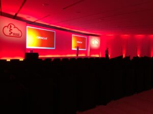 Oracle brand event at the hotel puerta américa in Madrid
