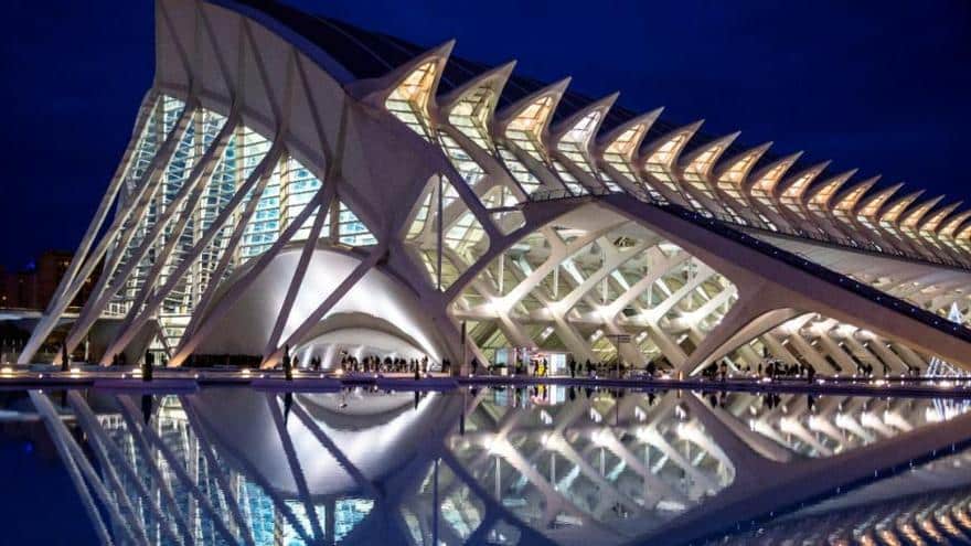 Eventos y convenciones en la Ciudad de las artes y las ciencias en Valencia