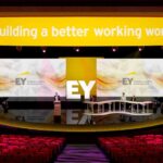 Render of the EY corporate event